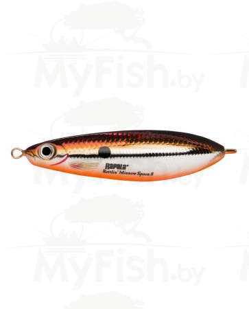 Незацепляйка RAPALA Rattlin Minnow Spoon RMSR08-SBR, арт.: RMSR08SBR