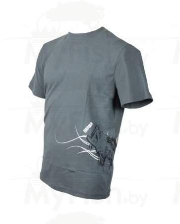 Футболка Rapala Fish Bones T-Shirt Gray, арт.: RFBT-G
