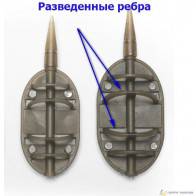 Кормушка Flat Profi з 60г (зеленый цвет )