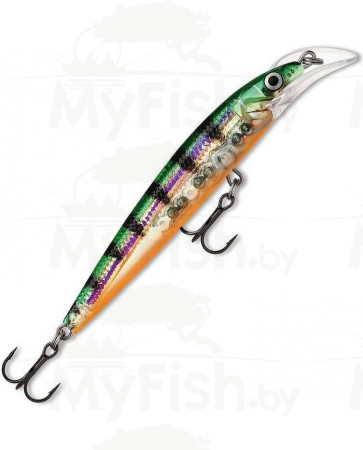 Воблер RAPALA Scatter Rap Deep Husky Jerk SCRDHJ10-GP, 10см, 10гр, арт.: SCRDHJ10GP