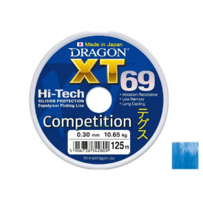 Леска DRAGON XT69 HI-TECH COMPETITION 125 м, арт.: УТ-00002599-RI