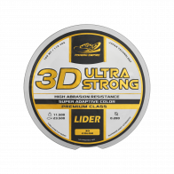 Леска монофильная LIDER 3D ULTRA STRONG 100 м, арт.: 3D ULTRA STRONG 100-SB-RI1