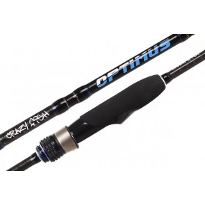 Удилище спиннинговое CRAZY FISH Optimus 244cm 8'0" 3-14g line 0,4-0,8 PE F, арт.: OSR802LT