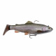 Приманка Savage Gear 4D Trout Rattle Shad, 12.5см, 35гр, MS, 01-Rainbow Trout