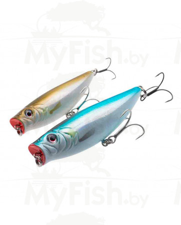 Воблер Savage Gear 3D Minnow Pop Walker 80 F, 8см, 14гр, арт.: 57351-STR1-SB