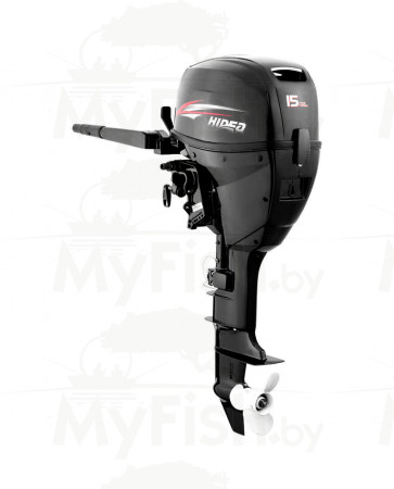 Подвесной 4-х тактный бензиновый лодочный мотор Hidea HDF15 FES , арт.: HD F15 FES PRO
