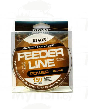 Леска монофильная BISON FEEDER LINE 150м, арт.: 436524-ART-SB