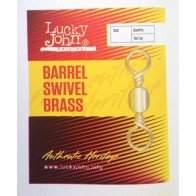 Вертлюжок Lucky John BARREL SWIVEL Brass, 28 кг, 10 шт. 