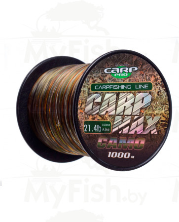 Леска Carp Pro Carp Max Camo 1000м, арт.: CP4310-FL-SB