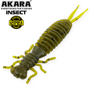 Твистер Akara Eatable Insect 35 (8 шт.); EINS35, арт.: EINS35-F8-SB-KVR