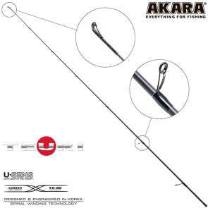 Хлыст (угольный) для спиннинга Akara Teuri S902MH (14-35) 2,7 м; TS902MH-270, арт.: 101241-KVR