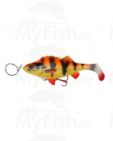 Приманка Savage Gear 4D Perch Shad, 12.5см, 25гр, SS, 03-Albino, арт.: 61796-STR1