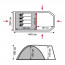 Кемпинговая палатка TRAMP Anaconda 4 (V2), арт.: TRT-78-KEM