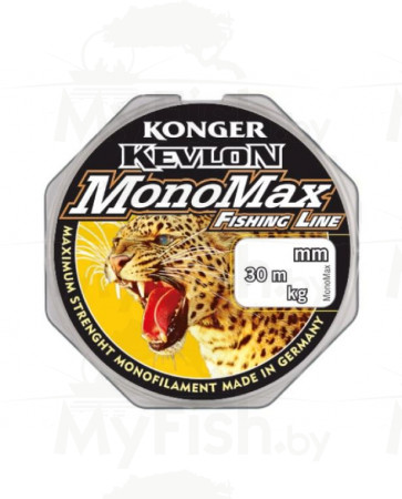 Леска KONGER KEVLON MONOMAX 30 м, арт.: УТ-00002515-RI