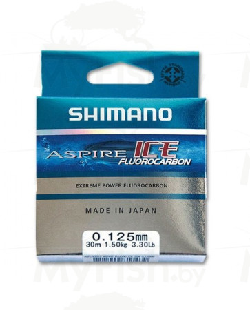 Леска зимняя Shimano Aspire Fluo Ice 30м 0,145мм, арт.: ASFLRI3014