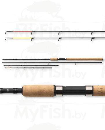 Удилище фидер. DAIWA "Black Widow Feeder" 3,90м (до 150г), арт.: 410893-ART