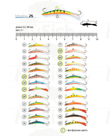 Балансир AKARA Pro неоснащенный 25 5 г, 48 мм, 89; BAL/N-PRO-25-89, арт.: 74115-KVR