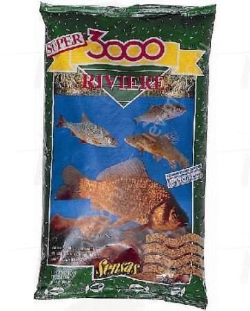 Прикормка Sensas 3000, RIVIERE (река), 1 кг, арт.: 00981