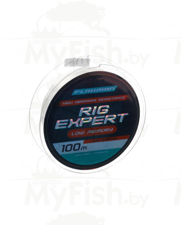 Леска Flagman Rig Expert Line 100 м, 0.14 мм, арт.: FL13100014-FL