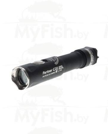 Тактический фонарь Armytek Partner С2 Pro v3, белый свет, XP-L, 1250 люмен, 174 метра, арт.: F03002SC