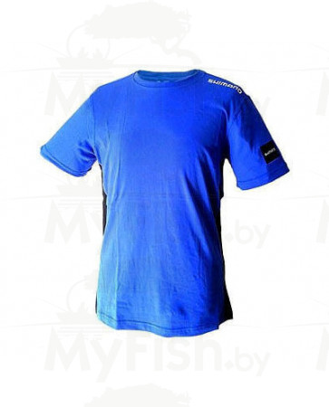 Футболка Shimano синяя, арт.: SHSHIRT18RB-SB