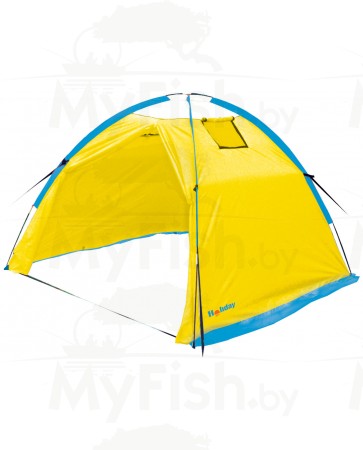 Рыболовная зимняя 1-местная палатка Holiday Ice, 150х150 см, желтая, арт.: H-1011-002