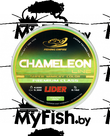 Леска монофильная LIDER CHAMELEON LINE 150 м (0,14 мм), арт.: СНAM-014-RI1