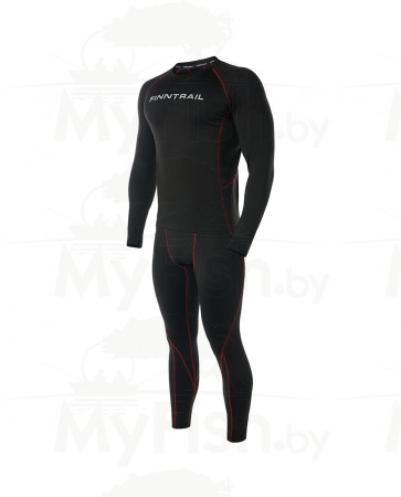 Термобельё Finntrail THERMO-S BLACK, XXXL 6304., арт.: 6304Black-XXXL-FINN