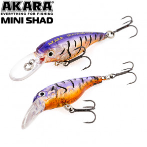 Воблер Akara Mini Shad 40SP 2,5 гр. (1/11 oz 1,6 in); MS40SP, арт.: MS40SP-SB-KVR