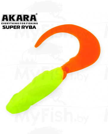 Твистер Akara Super Ryba 80 (3 шт.); ASR80, арт.: ASR80-F3-SB-KVR