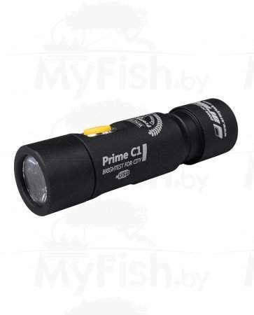 Фонарь Armytek Prime C1 Magnet USB + 18350, белый свет, XP-L, 1050 люмен, 165 метров, арт.: F00903SC