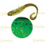 Силиконовая приманка "Volzhanka Tailed Worm 130", цвет 1001, 6шт, арт.: 010013661-KUV