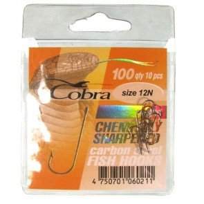 Крючки Cobra ROUND, 100N, 10 шт. , арт.: C100N-002-SB
