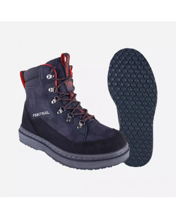 БОТИНКИ FINNTRAIL GREENWOOD CAMOSHADOWBLACK НА РЕЗИНОВОЙ ПОДОШВЕ, арт.: 5223CamoShadowBlack-SB-FINN