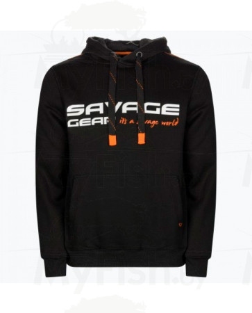 Худи Savage Gear Cosmo Hoodie Black Ink, арт.: 73701-STR1-SB