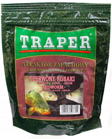 Компонент Traper ATRACTOR 250g Czerwone robaki (красные черви), арт.: 8589-ABI