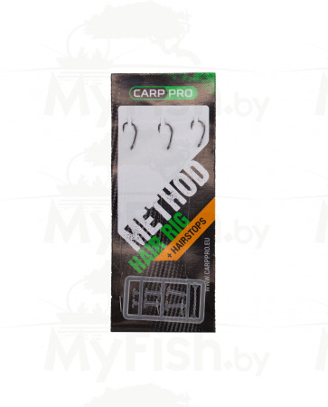 Готовый поводок Carp Pro Method Hair Rig Line 0,20мм Hook Size #10, арт.: CPML2010-FL