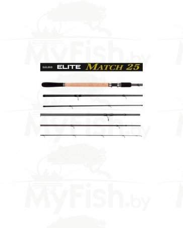 Удочка матчевая SALMO ELITE MATCH 25 3.90 м., IM7, тест 5-25,238гр. , арт.: 4205-390