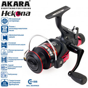 Катушка безынерционная Akara Hekona 3000 4+1bb з/ш с байтр.; AH3000-5, арт.: 94186-KVR