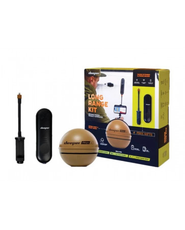 Эхолот Long range bundle (2024 summer bundle) (набор CHIRP+ 2.0+Усилитель сигнала Deeper extender kit ), арт.: ITGAM1613