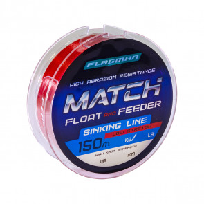 Леска Flagman Match And Feeder Sinking Line 150 м, арт.: FL10150-FL-SB