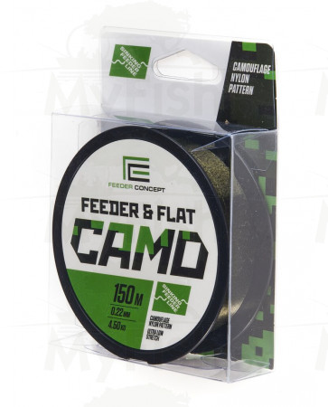 Леска монофильная Salmo Feeder Concept FEEDER&FLAT CAMO 150, арт.: FC4003-SB