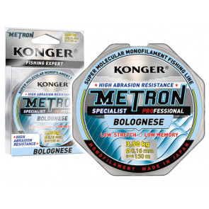 Леска KONGER METRON SPECIALIST PRO BOLONESE 150 м, арт.: УТ-00002507-RI