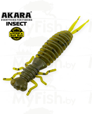 Твистер Akara Eatable Insect 50 (5 шт.); EINS50, арт.: EINS50-F5-SB-KVR