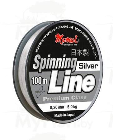 Леска монофильная Momoi Spininng Line Silver 100м, арт.: 402511-ART-SB