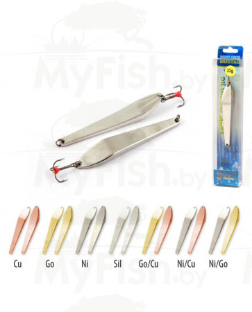 Блесна зимняя Akara, Ice 3401 22 г, Go/Cu; BL-3401-22-GO/CU, арт.: 68416-KVR