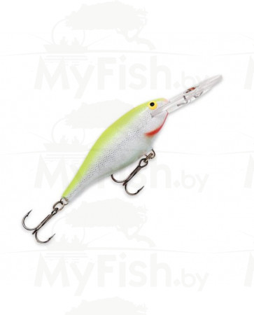 Воблер RAPALA Shad Rap SR08-SFC, арт.: SR08SFC