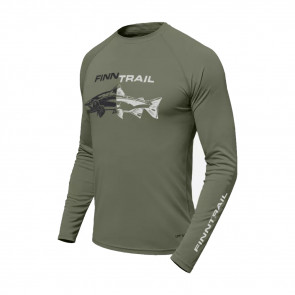 ЛОНГСЛИВ FINNTRAIL WAVE FISH KHAKI, 6611, арт.: 6611KHAKI-SB-FINN