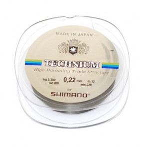 Леска монофильная Shimano Technium line 200 m individual box, арт.: TECRSIB200